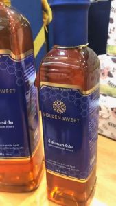 น้ําผึ้งดอกลําไย GOLDEN SWEET LONGAN BLOSSOM HONEY (500g.)