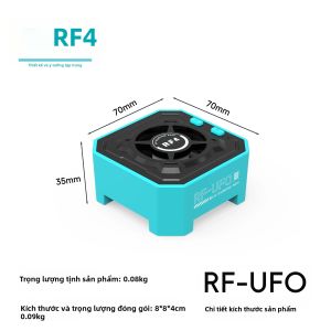 Quạt Làm Mát Sửa Chữa 3 Trong 1 RF4 RF-UFO Tích Hợp Đèn UV Phát Hiện Bụi 3 Tốc Độ Điều Chỉnh Dùng Cho Hàn Mạch Điện Thoại PCB - Bộ Dụng Cụ Cầm Tay