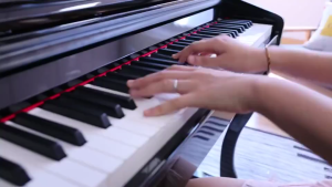 MINSINE 88-Key Electronic Digital Piano Fully Weighted 22mm Standard Keys USB/Type-C Connectivity and Free Bench for Beginners