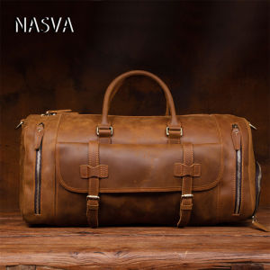 NASVA กระเป๋าเดินทางที่กว้างขวางที่กระเป๋าเดินทางสบายๆ ไหล่กระเป๋าเดินทาง สำหรับคนที่ชื่นชอบกิจกรรมเดินทาง