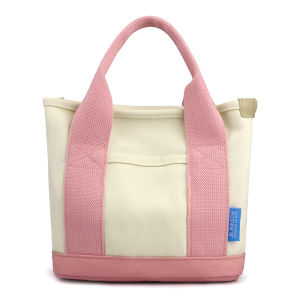 Large Capacity Canvas Tote Bag for Women with Separate Compartments Commuter Bag Handbag for Office Work School Travel Lightweight and Durable Tote Bag for Ladies