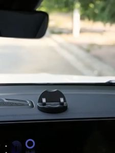 360-Degree Rotation Car Phone Holder Dashboard Head-Up Phone Mount Stable Universal Auto Phone Stand with luminous Number Plate