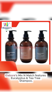 {Mix N Match}ELABORE Eucalyptus & Tea Tree Shp 450ml/Protein Moisture Shp 450ml/Protein Moisture Treatment 450ml(min-2)