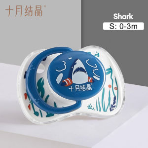 TEN-M JOURNEY Baby Pacifier Soft Silicone Orthodontic Shaped Newborn Soothie Pacifier to Promote Natural Sucking for Baby BPA-Free