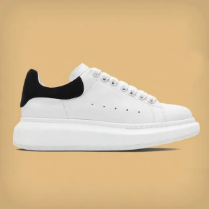 Omasculin | Large Size White Leather Thick Sole Mens Shoes