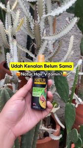 Hair VItamin Natur 80ml Olive Oil & Vitamin E & Ginseng Extract & Aloe Vera Extract & Provitamin B5