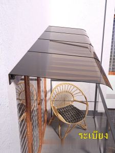 【UVR 90%】กันสาดหน้าต่าง กันสาด ที่มองไม่เห็น วัสดุพีวีซีหนา กันสาดโพลี 35*40-45*150cm กันลม กันฝน โพลีคาร์บอเนต หลังคาชายคา หลังคา กันสาดสำเร็จ กันสาดบ้าน กันสาดบังแดดฝน กันสาดสำเร็จรูป กันสาดระเบียง กันสาดหน้าบ้าน กันสาดโพลีคาร์บอเนต กันสาด สำเร็จรูป