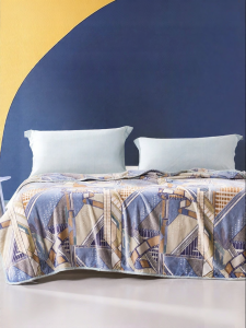 FUANNA (富安娜) | Flannel Washable Office Nap Air Conditioning Throw Blanket