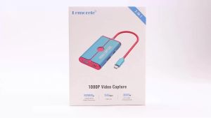 Lemorele | Lemorele USB 3.0 Thẻ Ghi Hình Video 100W PD Type-C Sang HDMI USB Đầu Ghi Cho Trò Chơi Phát Trực Tiếp Máy Tính Chơi Game Camera Grabber