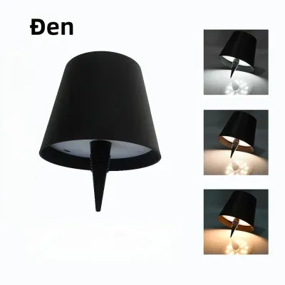 Đèn Bàn LED Không Dây Sạc Được Với Công Tắc Cảm Ứng Đế Chai Rượu & Đèn Hình Nấm Đèn Ngủ Bàn Ăn Quán Bar