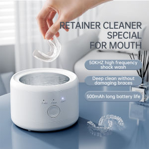 Sonic cleaning machine denture cleaning machine USB dental brace cleaning machine