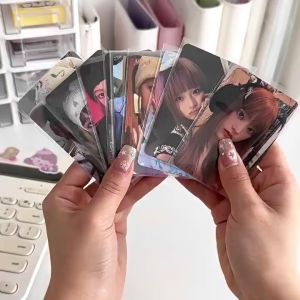 (50 lbr) Inner Sleeve Photocard Korea Popcorn Hard (56 x 87 mm)-YuanYuan Mall