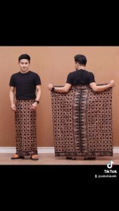 SARUNG BATIK NGALIR PEKALONGAN BATIK BAKARAN JUWANA BATA MERAH