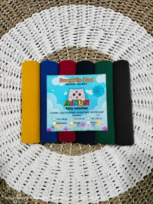 6 Pcs Bedong Bayi Alas Ompol Bayi Selimut Bayi Pernel Bayi AINUN BABY