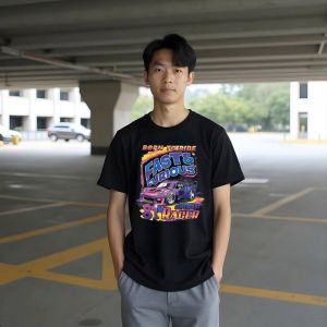 KurniaKaos - Kaos Vintage NASCAR FAST FORIUS 24s Tebal