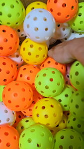 T2P Pickleball Balls 26/40 Holes Outdoor or Indoor Balls Sport High Visibility Play Durable Ball