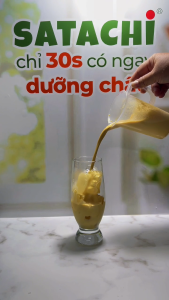 Bột Bí Đỏ nguyên chất SATACHI. Tăng cường miễn dịch sức khỏe tim mạch ngủ ngon. Hộp 318g