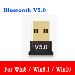 2 In 1 USB Bluetooth 5.0 Adapter Wireless Bluetooth USB Dongle Computer Bluetooth Adapter For Laptops Audio Receiver Transmitter