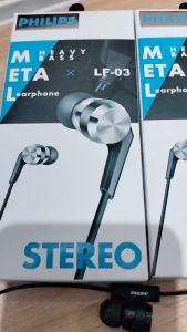 TERBARU Earphone PHILIPS 100% Headset HI-FI Streo Mega Bass Suara Jernih Xtra Bass Headphone
