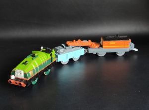 (USED - T163) รถไฟ โทมี่ (มือสอง) Tomy Plarail รถไฟโทมัส Thomas Gator