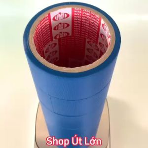 Băng keo simili màu xanh dương rộng 4.7cm dài 12 mét lõi giấy 3mm 1 cây 6 cuộn giá tại xưởng