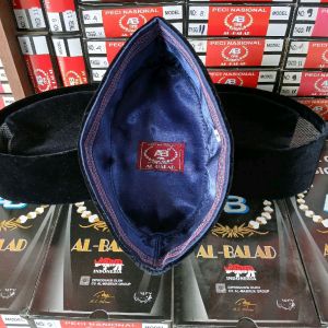 NEW 7.7 COD PECI SONGKOK ALBALAD SUPER ORIGINAL PREMIUM hitam polos