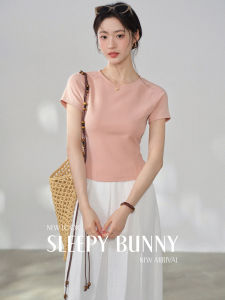 Slim Fit Short Style T-shirt