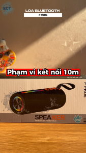 (HÀNG LOẠI 1 ) Loa Bluetooth P Pro6 – Âm Thanh Chất Lượng Cao Chống Nước Chuẩn IPX7 – Pin Dùng Lâu – Nghe Nhạc Thoải Mái