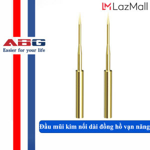 Đầu mũi kim nối dài ABG cho que đo đồng hồ đo điện vạn năng bộ kim thay thế 2mm mạ vàng sắc nét đầu dò kiểm tra điện kim kiểm tra thay thế