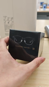 Huawei al glasses Titanium Silver Gray Titanium Wire Semi-Rimless Prescription Glasses