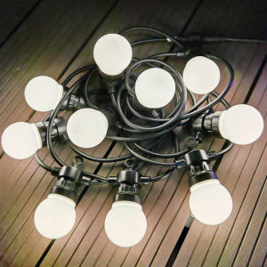 G50 Colorful Large Bulb String Lights Outdoor Camping Atmosphere Decorative Lighting Waterproof LED Campsite Illumination