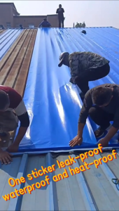Waterproof for 50 years Aluminum Foil Butyl Tape Super Fix Repair Wall Crack Waterproof Tape For Roof Repair Pipeline Leakage Stop Sticker Repair Crack for Instant Watertight Seal for Roofs and GuttersRubber Tape Self Adhesive Waterproof