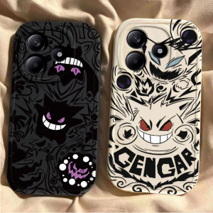Ghost Cartoon Silicone Phone Case for Redmi Note14 Note14Pro Note14Pro+ Full Edge Protection Soft Shell Anti-Fall Men Women Style