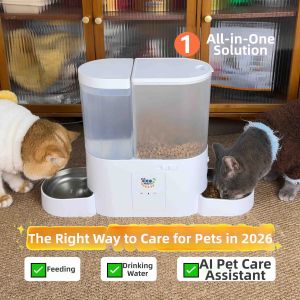 Micky Cat | Auto Feeding and Drinking Station for Cats with Face Recognition