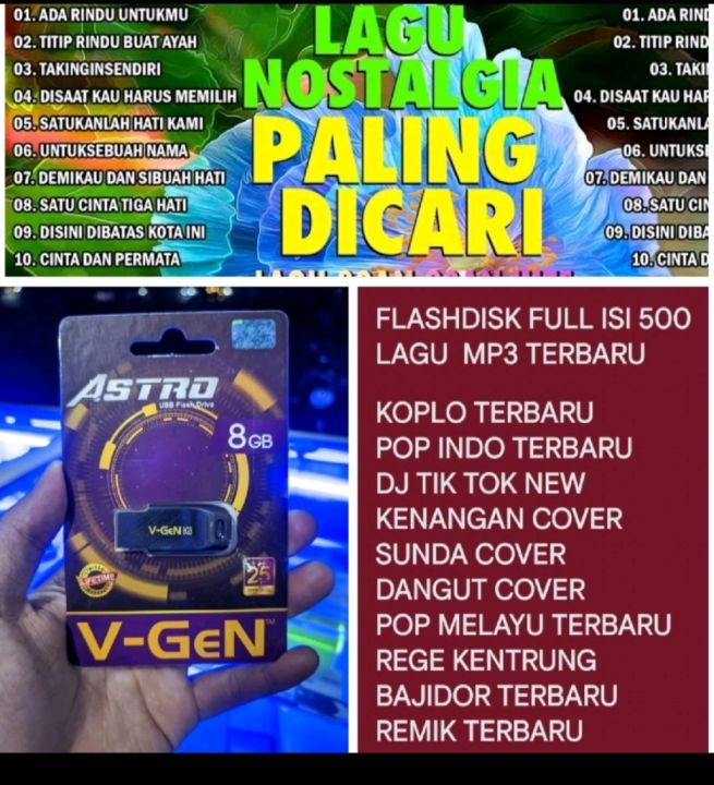 Flashdisk Mp3 Full lagu untuk Mobil Dan Speaker Aktip | Lazada Indonesia