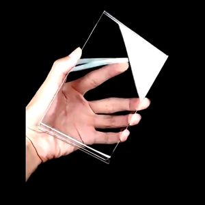 A6 A5 A4 Acrylic Menu Display Stand: Double Side Clear Desk Display T-type Menu Ad Frame