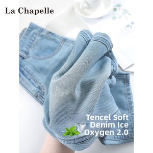 La Chapelle | High Waisted Slim Fit Jeans For Petite Women