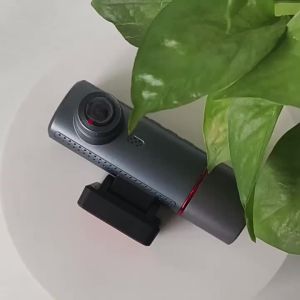 UHD 4K Dash Cam 3 Lens Driving Recorder Car DVR 1080P Rear Lens Camera Built-In WiFi GPS 24-Hour Parking Monitoring Black Box
