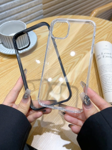 หรูหรา 2 ใน 1 อะคริลิคโปร่งใส เคสโทรศัพท์มือถือ For Samsung A55 A56 A15 A16 S25 Ultra A26 A35 A36 สีลูกกวาด TPU เคสกันกระแทก