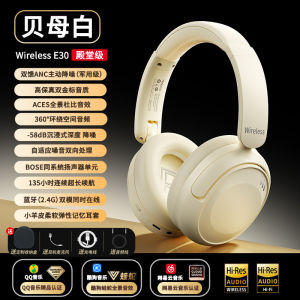 Berlin Sound Overhead Wireless Bluetooth Headphones Active Noise Reduction 9D Surround New 2024 Model Gaming Esports Headset