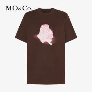 MO&Co. | Antibacterial and Dust Mite Resistant Sweet Dessert Print O2 Feel T-Shirt