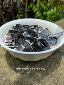 Bột thạch đen sương sáo 100% nguyên chất. Hàng xuất khẩu loại 1. Gói 100g không chất bảo quản an toàn dễ làm dễ ăn nguồn gốc tự nhiên thạch dai dai thơm ngon giải nhiệt mùa hè.