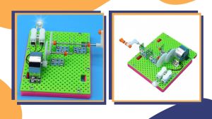 Paket Generator Listrik Tangan: Aksesoris & DIY Prakarya Sekolah