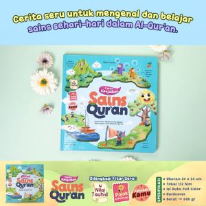 Buku Cerita Keajaiban Sains Quran Ziyadbooks Official - Anak Islami Bergambar 3-4-5 Tahun TK SD
