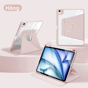 Ốp Máy Tính Bảng Bằng Da Acrylic Có Đế Từ Tính Dành Cho iPad Thế Hệ 7 8 9 10.2 Inch A2198 A2604 A2270 A2430 - Vỏ Bảo Vệ Chống Sốc Chống Nước