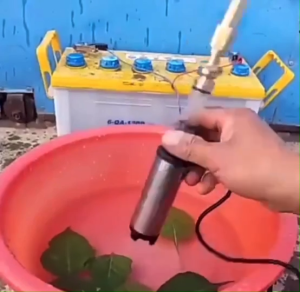 ปั๊มจุ่มไฟฟ้า ปั๊มน้ำมันดีเซล 12V DC แบบพกพา | สูบไว ใช้งานง่าย