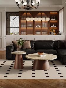 GOOFANSER | Vintage Simple Luxurious Tea Table