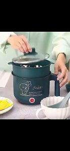 【Daily Suki Store】1.8L Mini Rice Cooker - Multi-Function Electric Pot for Rice Soup & Steaming | Non-Stick Inner Pot & Fast Heating | Perfect for Dorm Office