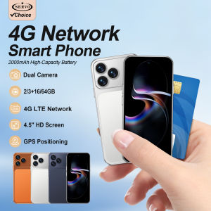 SERVO | NEW SERVO Mini Android Smartphone 4G LTE Play Store 3GB RAM 64GB ROM WhatsAPP WiFi 2 SIM Standby 4.5" Small Pocket Smart Phones