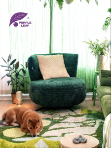 PURPLELEAF | Home Lounge Swivel Chair